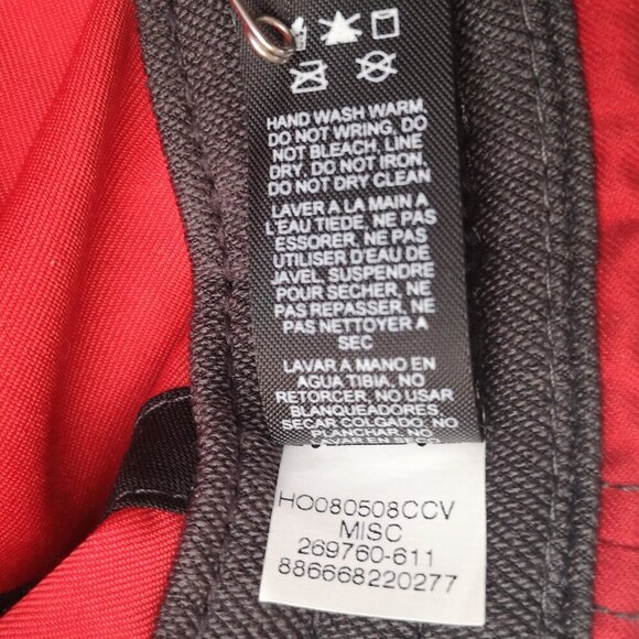 Nike Golf Unisex Red w/ Grey Trim Fit Dry One Size Baseball Hat - Picture 4 of 6